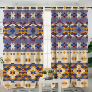 lvr0029 pattern native american living room curtain 1