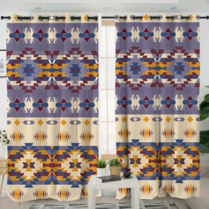 lvr0029 pattern native american living room curtain