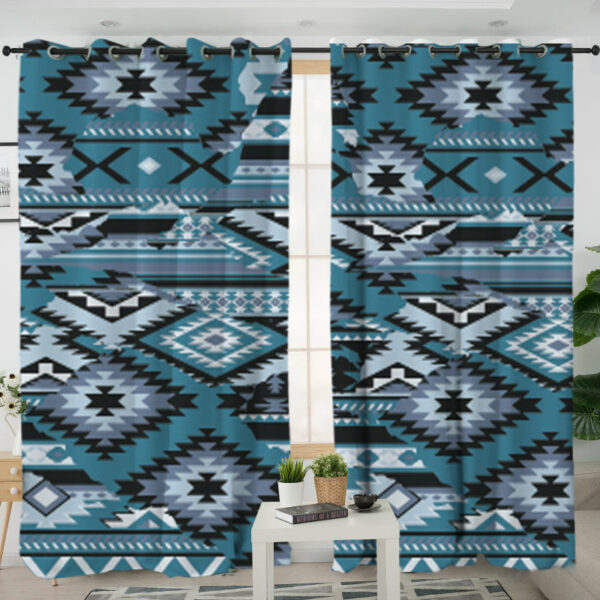 lvr0031 pattern native american living room curtain