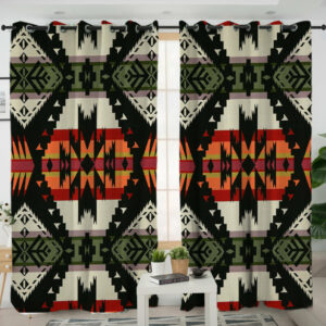 lvr0032 pattern native american living room curtain