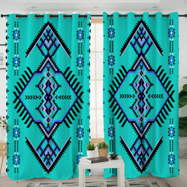 lvr0042 pattern native american living room curtain