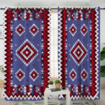 lvr0044 pattern native american living room curtain