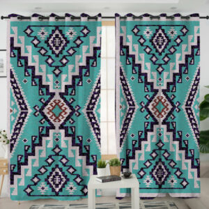 lvr0046 pattern native american living room curtain