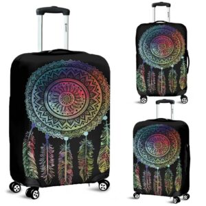 mandala dreamcatcher native american luggage covers 1