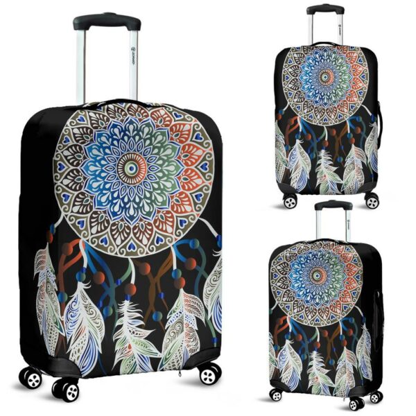 mandala dreamcatcher native american luggage covers