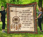 may the star carry your sadness away premium quilt