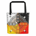 medicine wheels tote bag