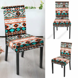 multi pattern design native american tablecloth chair cover 1