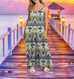 mxd00033 pattern native maxi dress