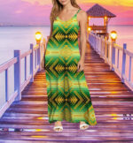 mxd00059 pattern native maxi dress
