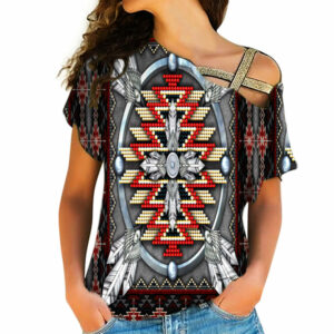 native american cross shoulder shirt 1129 1