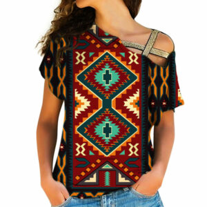 native american cross shoulder shirt 1136 1