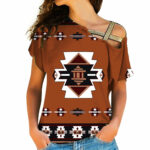 native american cross shoulder shirt 1154
