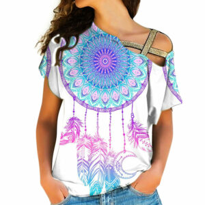 native american cross shoulder shirt 1183 1