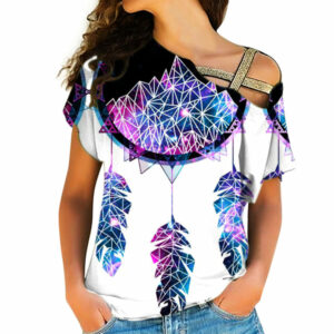 native american cross shoulder shirt 1185 1