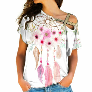 native american cross shoulder shirt 122