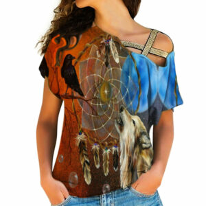 native american cross shoulder shirt 142 1