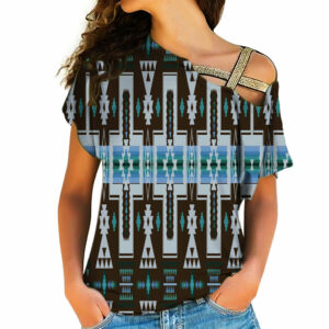 native american cross shoulder shirt 181