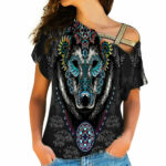 native american cross shoulder shirt 191