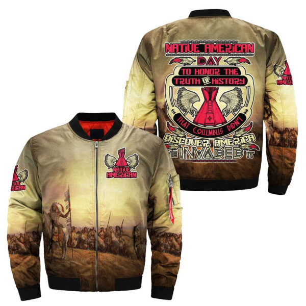 native american day to honor bomber jacket jknative 0081