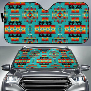 native american design auto sun shades 5