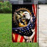 native american eagle flag