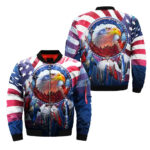 Native American Eagles Bomber Jacket