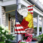 native american flag hand four directions ntb342f