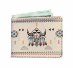 native american pride bison wallet