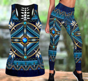 Native American Eagle Tank Top and Legging Gift for Mother Day