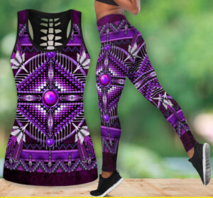 Tribal Native American Eagle Women's Yoga Pants High Waisted