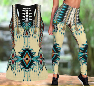 Native American Girl Leggings, , Boho Hipi Style Leggings, Tribal Leggings,  Leggings for Women, Printed Leggings, Yoga Leggings 