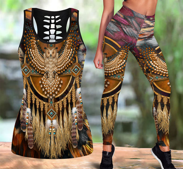 Native American Eagle Tank Top & Legging - 49native.com