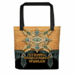native american tote bag