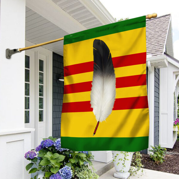 native american vietnam veteran flag ant229f