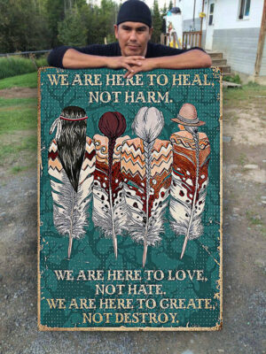native american we are here to heal 1