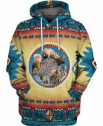 Native Animal Spirit 3D Hoodie
