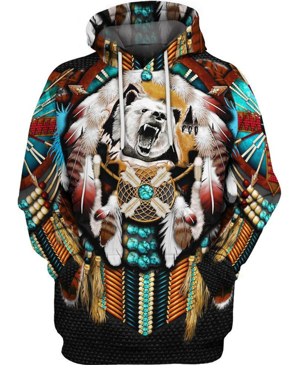 Native american 2024 3d hoodies