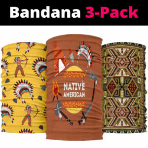 native chief patterns bandana 3 pack