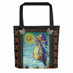 native chief tote bag