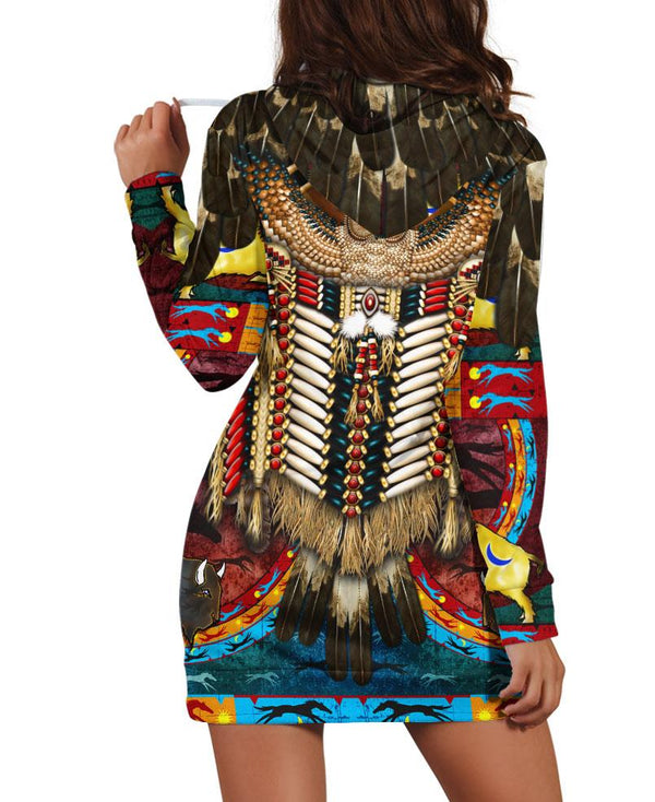 Native American Hoodie Dress Collections New 2024 - 49native.com