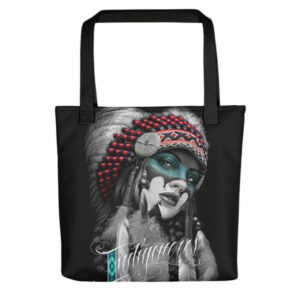 native girl tote bag 1