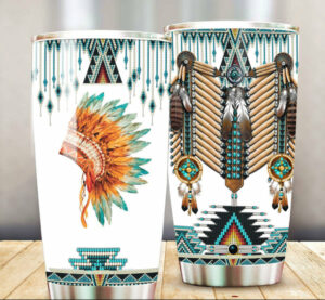 native headdress tumbler 1