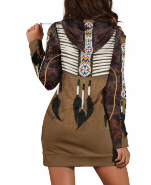 native ooze hoodie dress 1