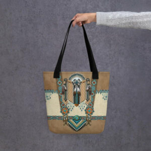 native pattern beautiful tote bag 1