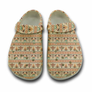 native pattern crocs clog shoes for women and men 4