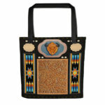 native pattern tote bag