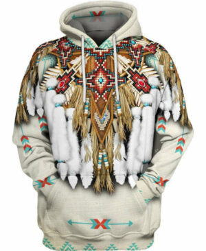 native patterns 3d hoodie