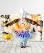 native spirit hooded blanket