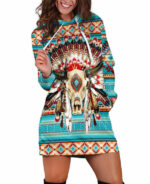 native turquoise background